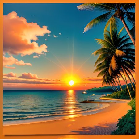 the slopes of marek sekundin the style of surreal and dreamlike colorfulの素材