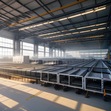 Smart factory with connected infrastructureの素材