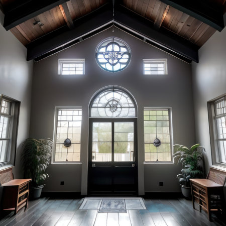 interior of a hotelの素材