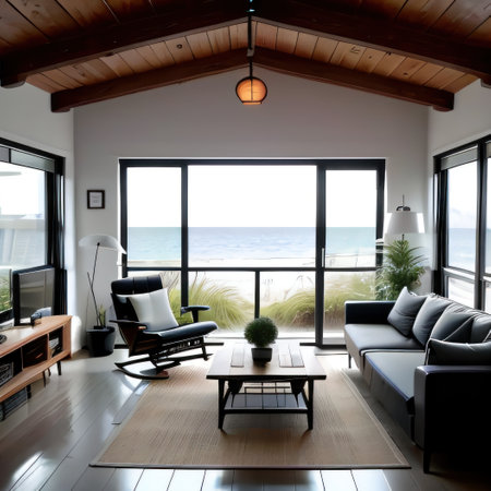 interior of a houseの素材