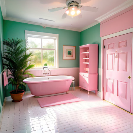 interior of a pinkの素材