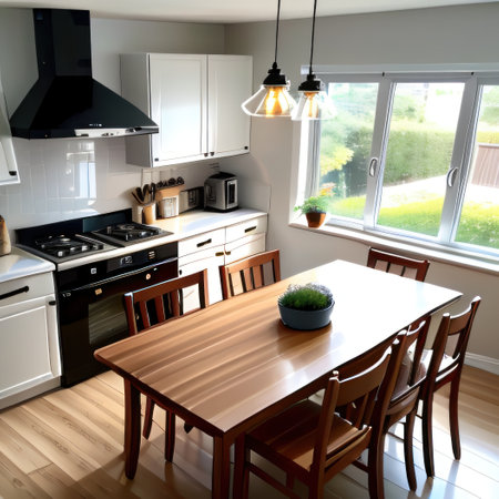 IKEA Kitchen Set in Showroomの素材