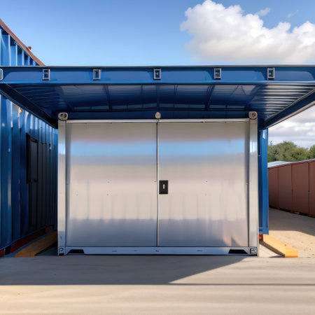 Mobile buildings or container site for construction Shipping Portableの素材
