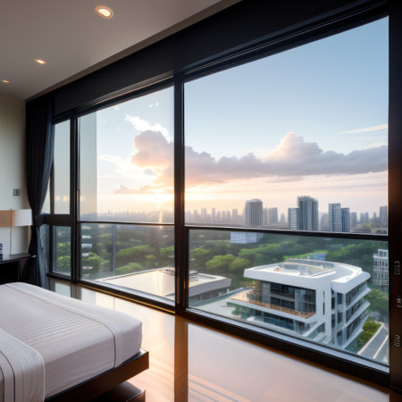 Modern and futuristic Architecture Designの素材