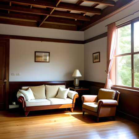 Vintage Grunge Room With Sofaの素材