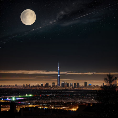 night city landscapeの素材