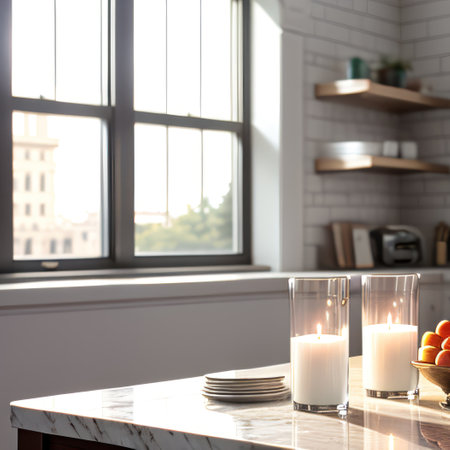 stone splay background glass can marble building table top empty windowの素材
