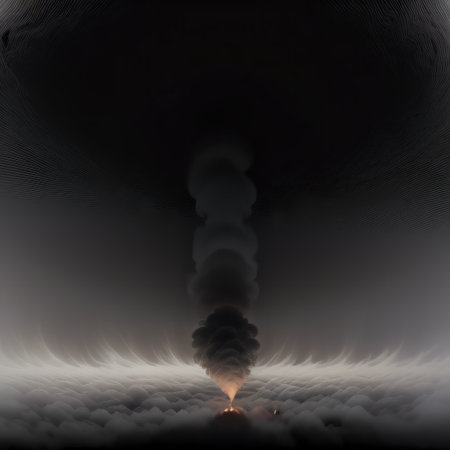 Smoke on blackの素材