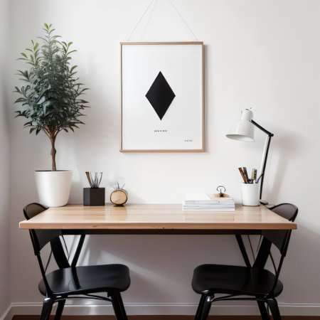 Space with modern wall featuring a sleek design and white background for aの素材