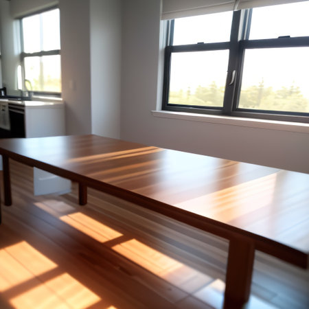 wood blur window product grey architecture background counter blur brightの素材