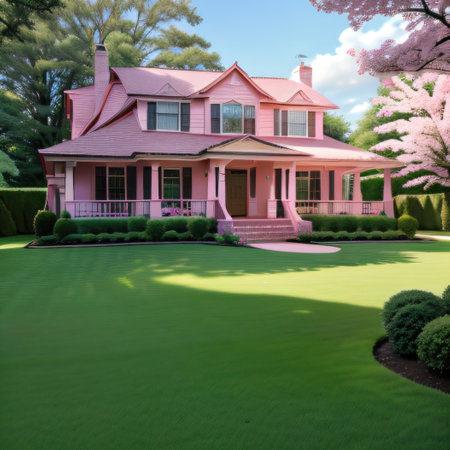 Fancy Pink Houseの素材