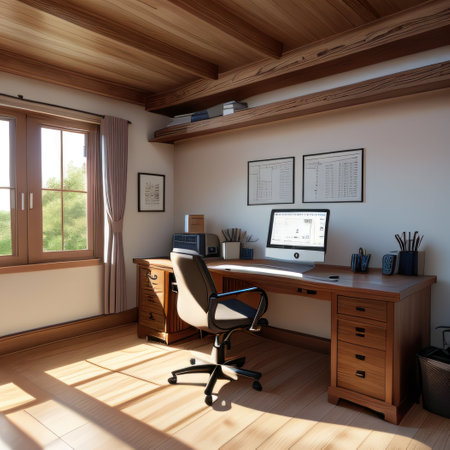 Digital design through architectural design software on laptop screen withの素材