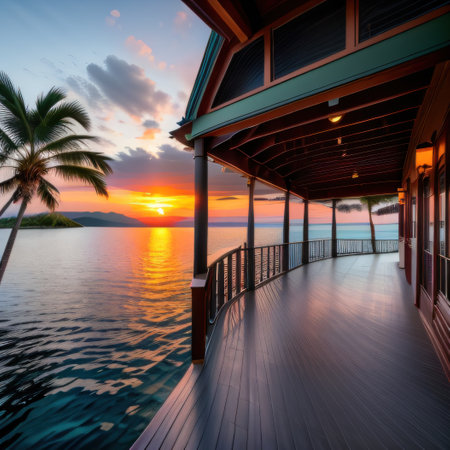 house on the lakeの素材