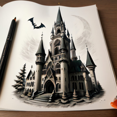 spooky halloweenの素材