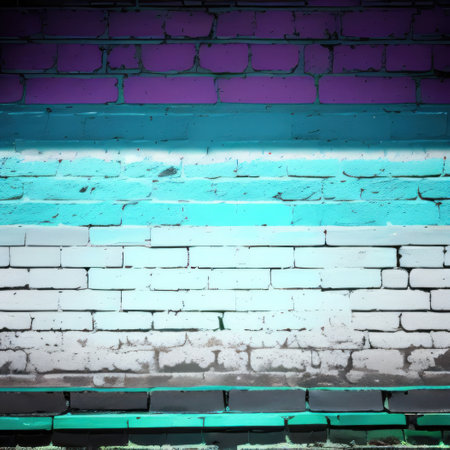 abstract blue Blue purple magenta teal green rough Color Colorfulの素材