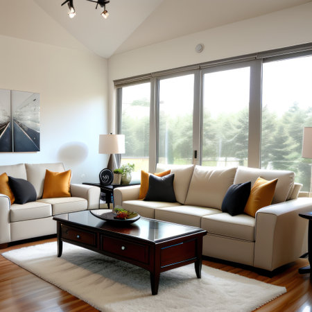 sofa isolated on white backgroundの素材