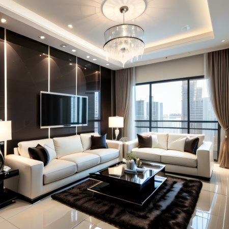 Modern Interior Design Contemporary Livingの素材