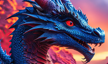 dragon head on fire background, dragon head on fire background, dragon headの素材