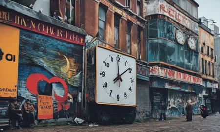 Street view of Kiev, Ukraineの素材