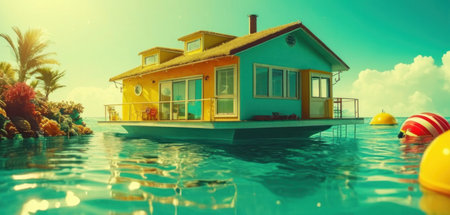 D CG. High resolution.の素材