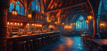 Interior of St Patrick's Cathedral in Edinburgh, Scotland, UKの素材