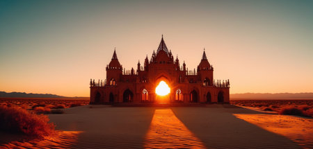 D rendering. Panoramaの素材