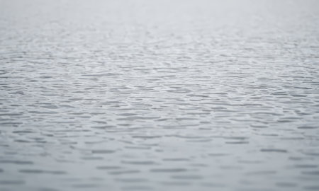 Water surface texture. Water surface background.の素材