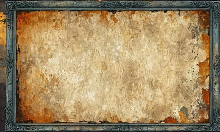 Grunge background with space for text or image. Vintage frame.の素材