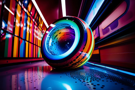 3d rendering of abstract technology background. High resolution image gallery.の素材