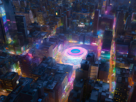 3D rendering of abstract technology digital hi tech concept. Futuristic virtual world.の素材