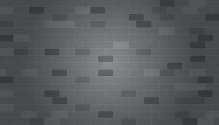 Gray brick wall background,Vector,Illustration.のイラスト素材