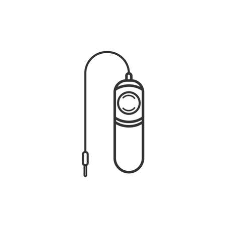 Camera remote control icon,Flat design element.のイラスト素材