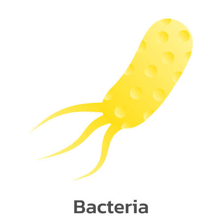 Cartoon vector of Virus and Bacteria.のイラスト素材