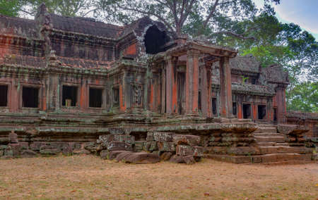 Eastern gateway to Angkor wat, Siem Reap, Cambodia