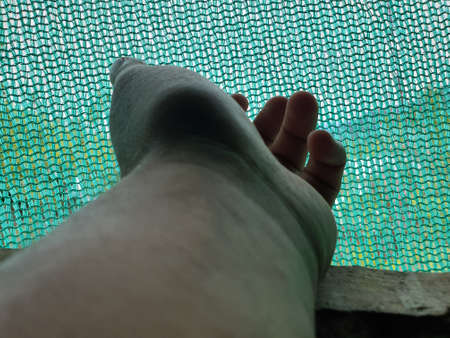A man is sad, helpless, depressed, in tension thinks on coronavirus.Corona or cover-19 stay home...