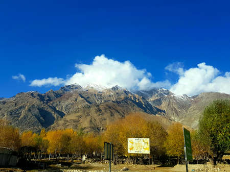 Beautiful valley of hilly area and mountains in india. Beautiful destination for tourists to travel...