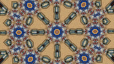 Art perspective tile mandala pink abstract. Ethnic geometry pattern illustration ornament vintage....