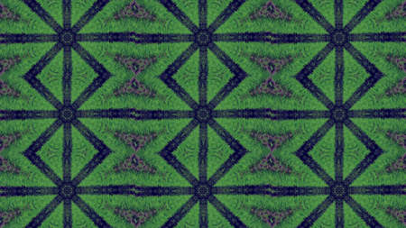 Perspective tile ethnic geometry pattern illustration ornament vintage. HQ rendering. Photographs...