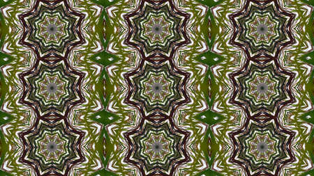 Geometry ethnic pattern. Arabesque illustration ornament. Photographs kaleidoscope mandala pink...