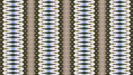 Kaleidoscope mandala abstract illustration tunnel motion. Flight in abstract futuristic tunnel...