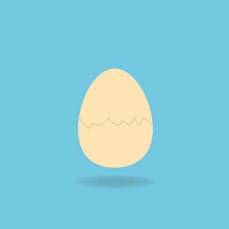 Egg vector iconのイラスト素材