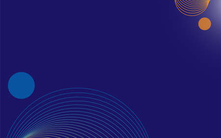 circle crop lines dark blue background. The background can be used for  your creative designs. Vector illustration design for presentation, banner, cover, website, flyer, cardのイラスト素材