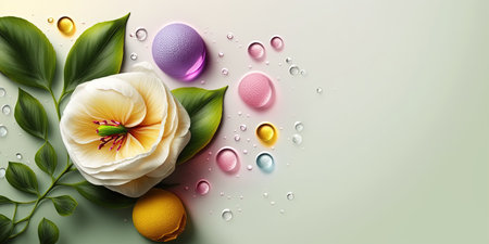 Illustration of Alamanda Flower Blossomの素材