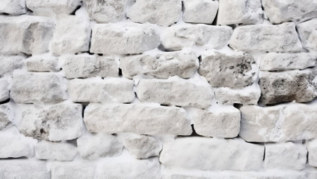 White stone wall texture background.の素材