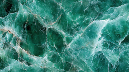 Emerald Green Marble Texture Background, Natural Stone Patternの素材