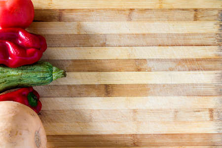 Vegetable tableの写真素材