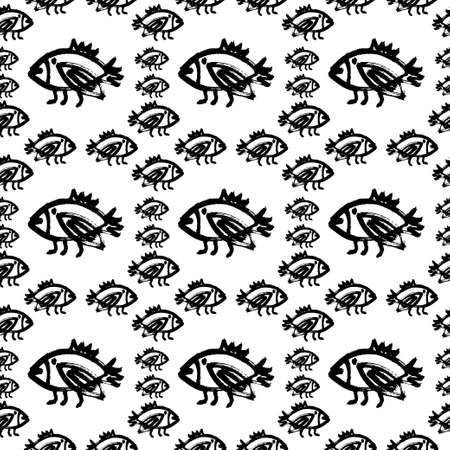 Pattern of birdsのイラスト素材