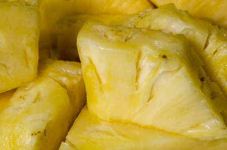 pineapple close upの写真素材