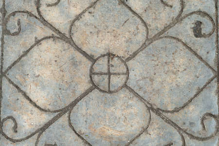 Grass and Stones as a Background textureの写真素材