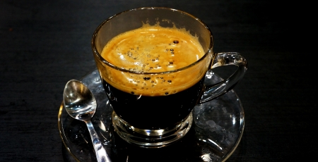 black coffeeの写真素材